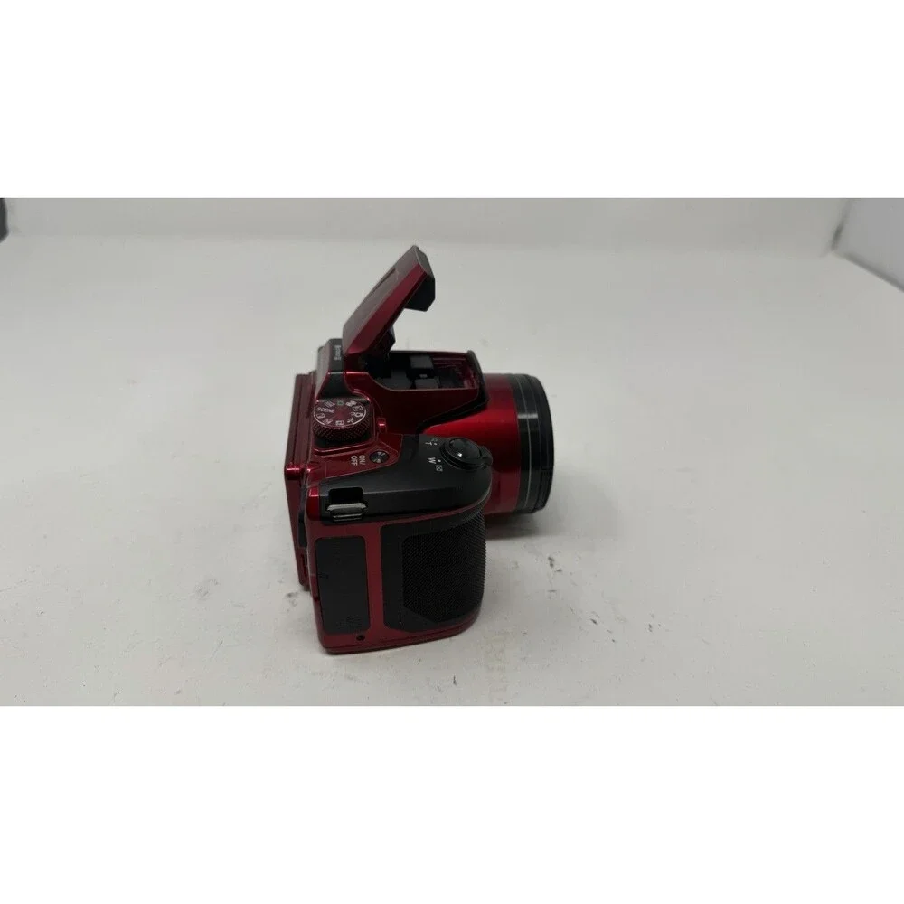 Nikon Coolpix B500 Digital Camera Red 16MP Tilt LCD HD Video 40x Zoom